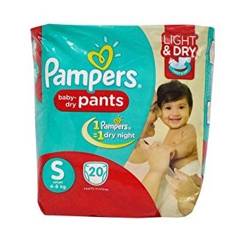 Pampers S (4-8 kg)20 Pants