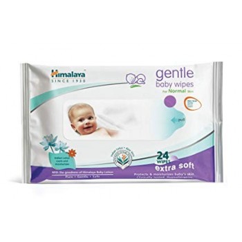 Himalaya Gentle baby wipes (24 wipes)