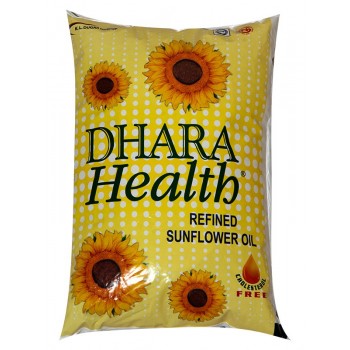 Dhara Health Sunflower Oil 1Ltr
