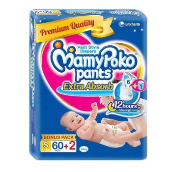 Mamy Poko Pants S (4-8 kg) 60 pants