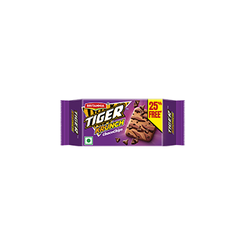 Britannia Tiger Krunch Biscuits - 64 gm