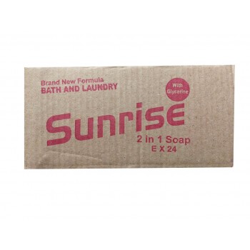 Sunrise 2 in 1soap  (1Box) 24pcs