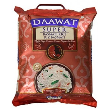 Daawat Super Basmati Rice Fully Long Grain 5kg+1.5kg